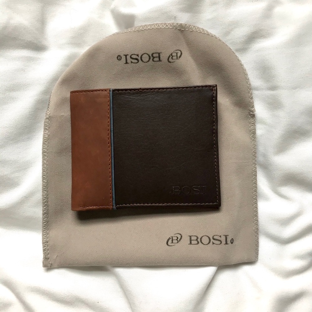 Bosi leather wallet